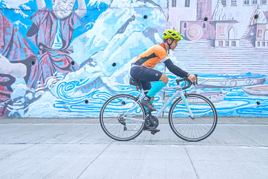 boy cycling