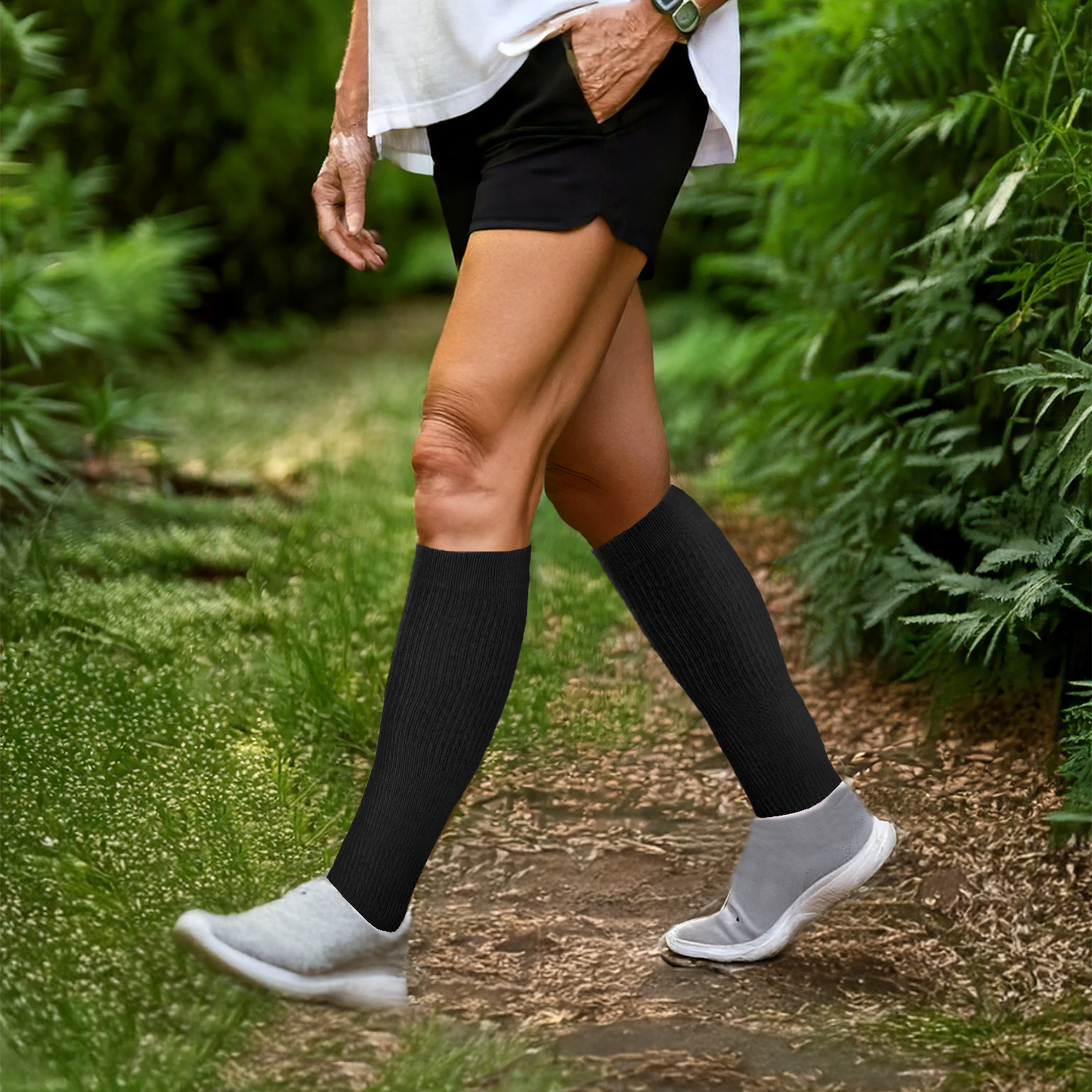 Below Knee Compression Socks - Mild Compression (18-21 mmHg)