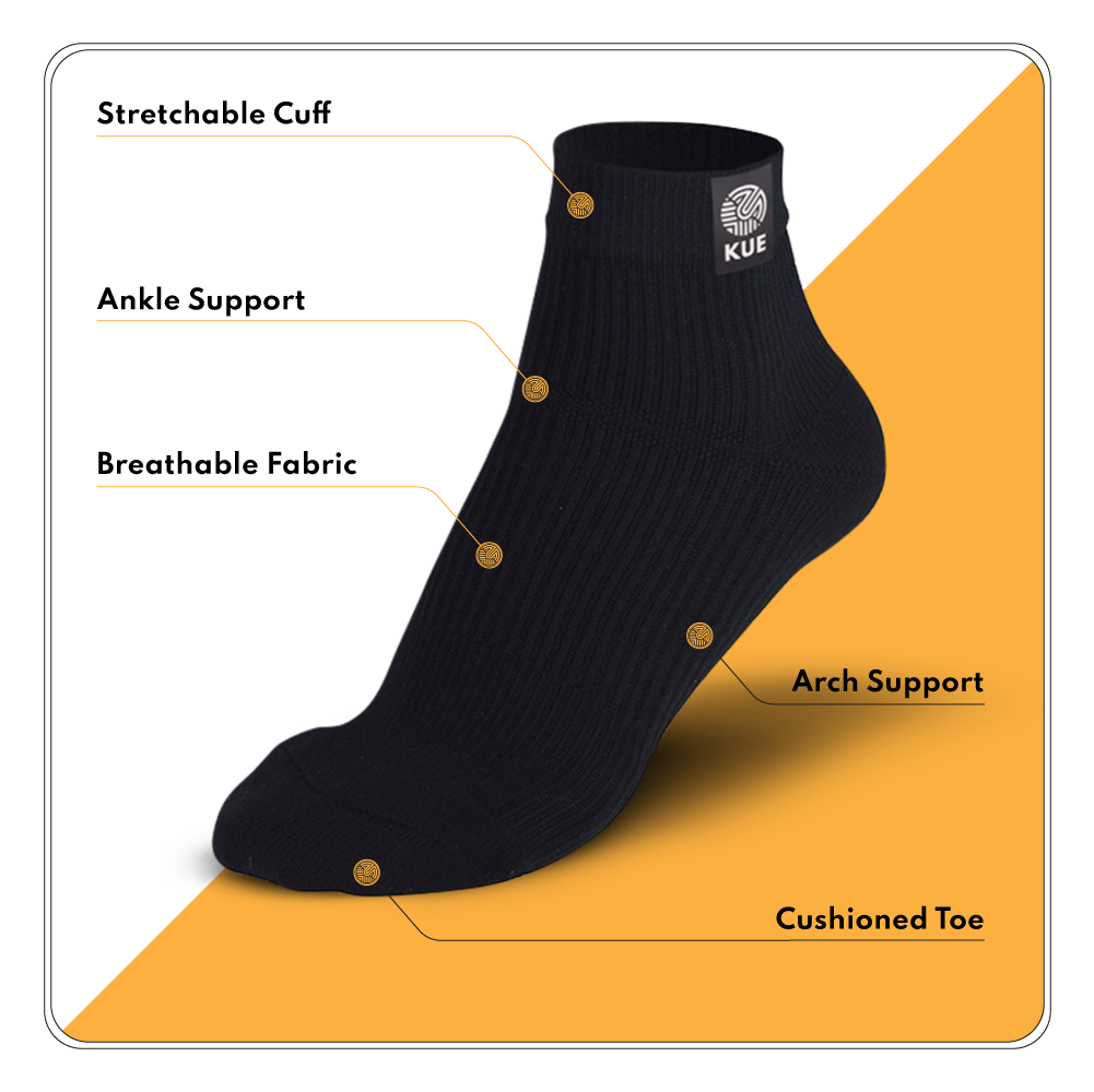 Ankle & Knee Socks (Pack of 2)