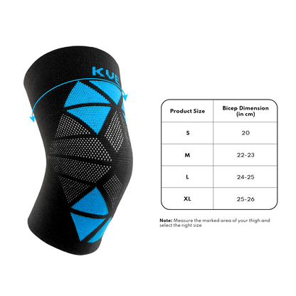 Gym Essentials Kit (Knee Cap+Elbow Cap+Ankle Sock)