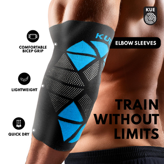 Compression Arm Sleeves for Gym, Sports, Bike Riding with KUE – KUES ...