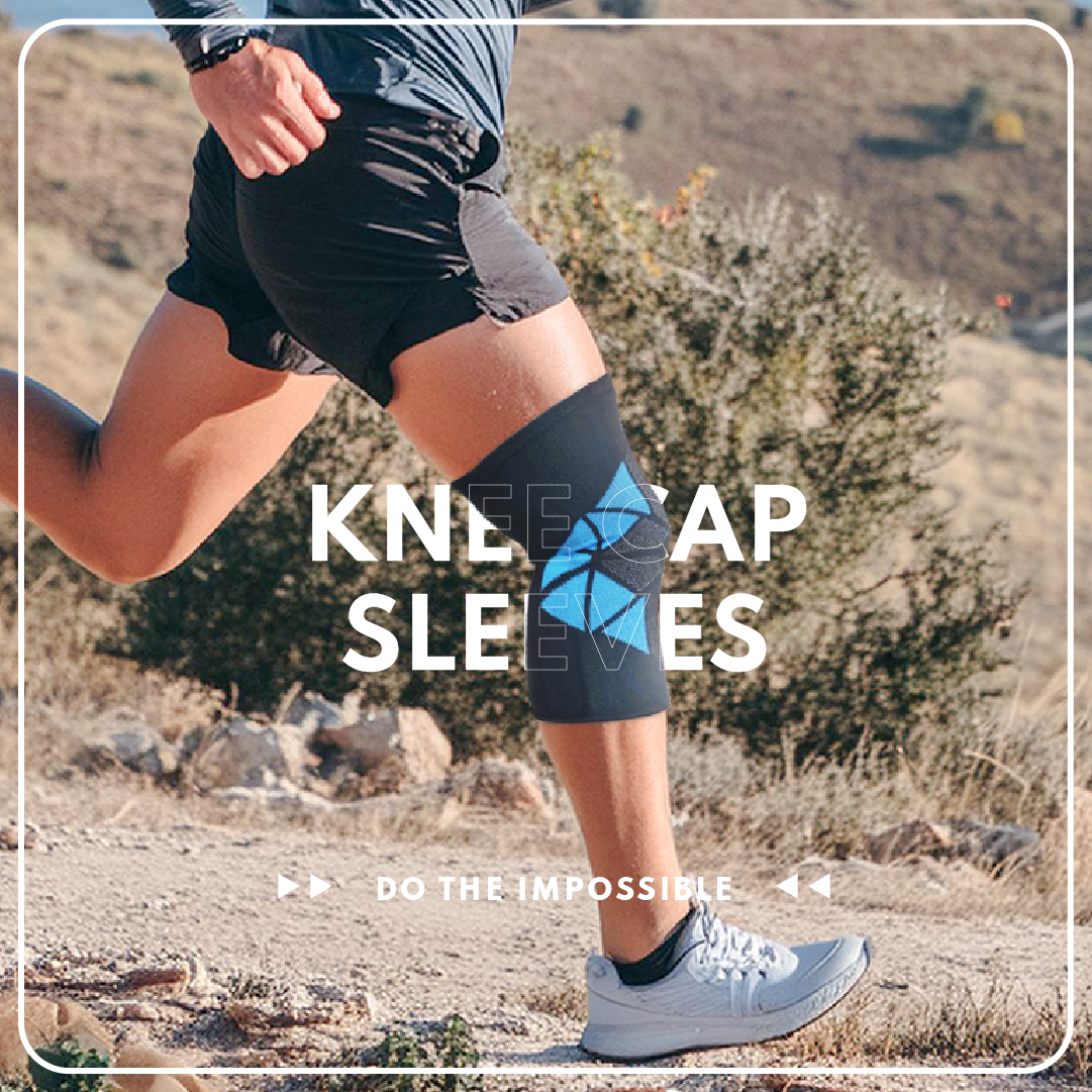 Running Essentials Kit (Calf Sleeve+Sports Performance Sock+Knee Cap)