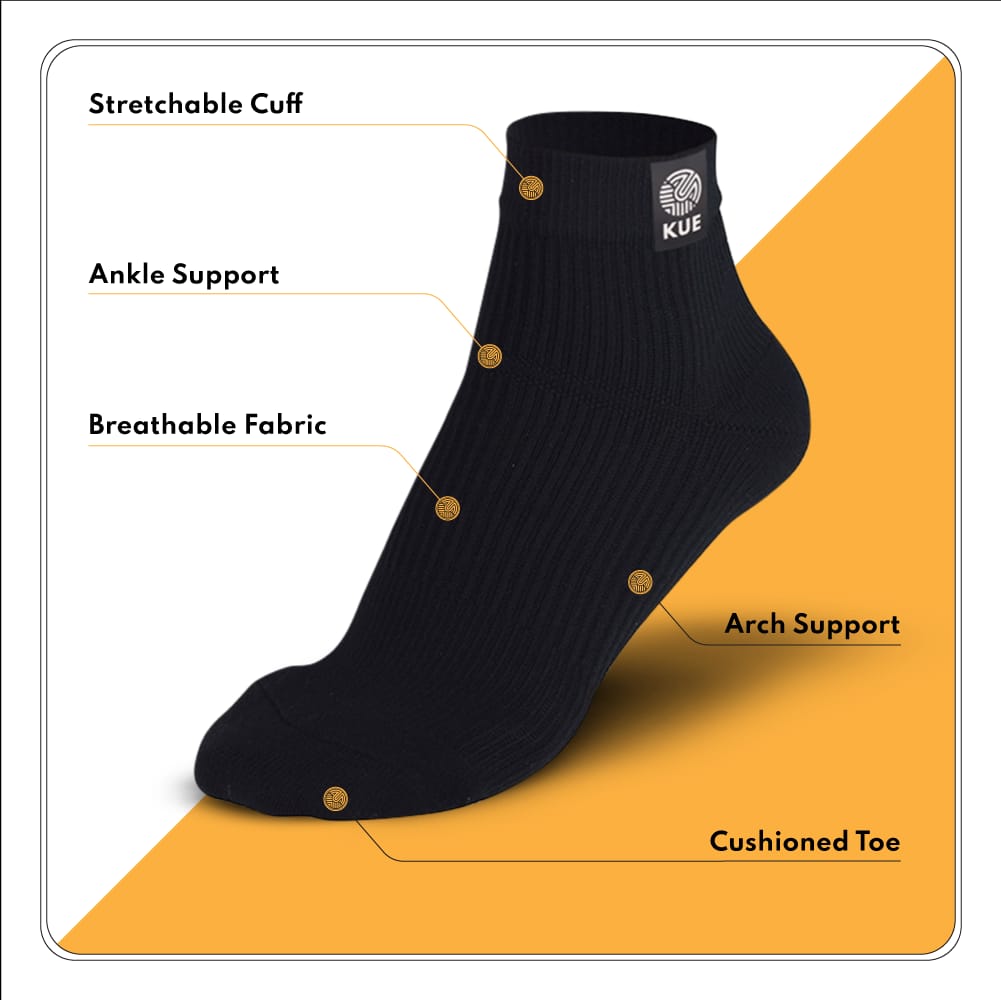 Ankle Compression Socks  (Combo Pack)