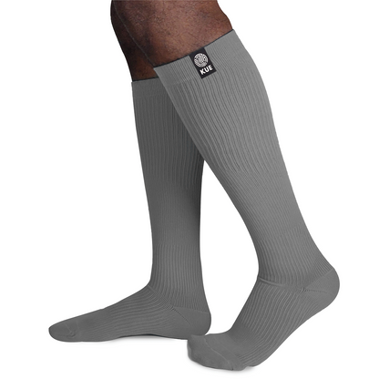 Grey Graduated Compression Knee Length Socks (18-21mmHg)
