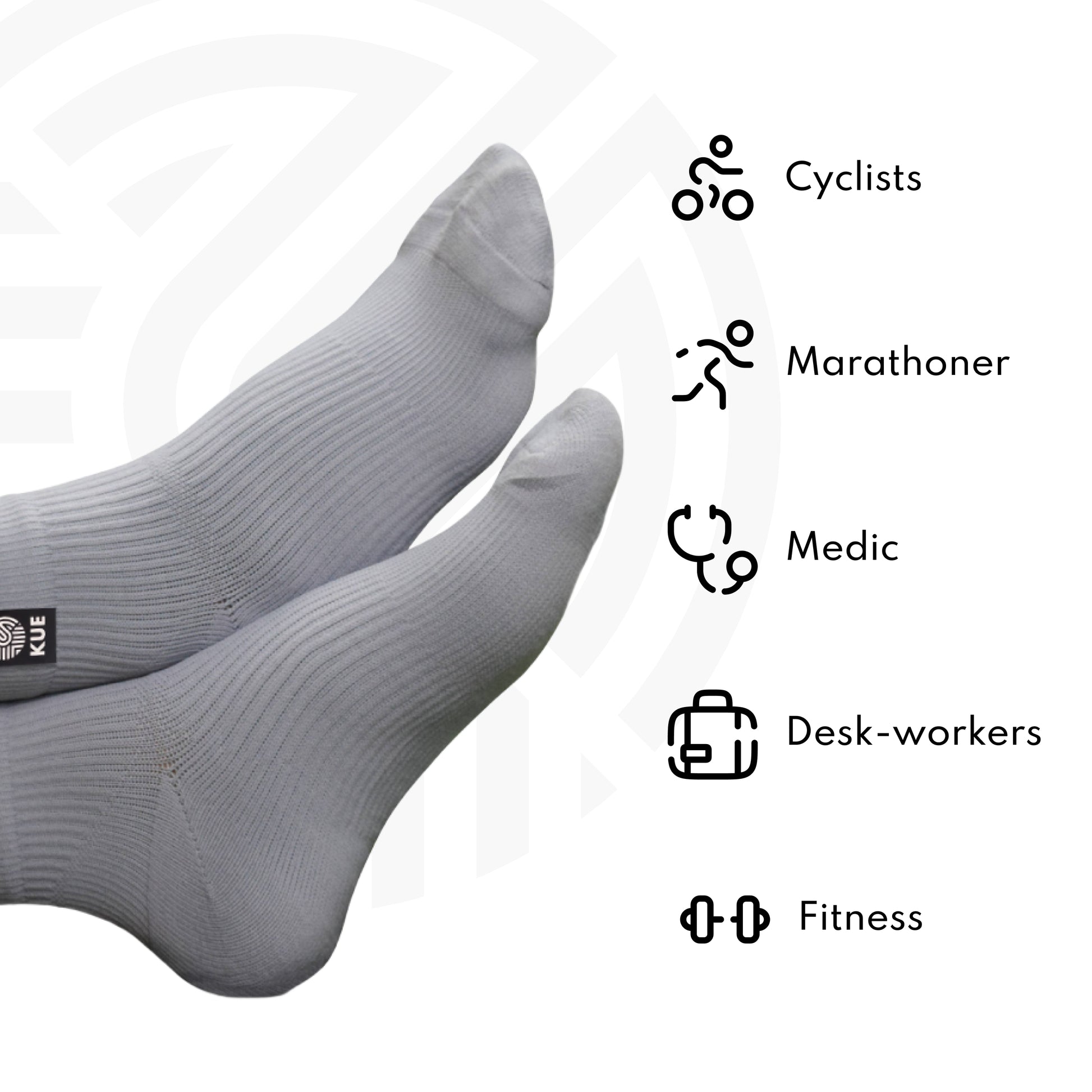Ankle Compression Socks User Chart